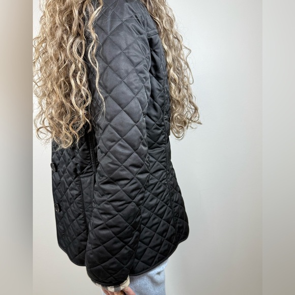 BURBERRY BLACK LADIES BUTTONUP JACKET - Picture 6 of 17